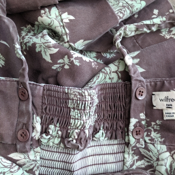 Wilfred Floral Bustier Convertible Dress Size 2 - Picture 4 of 6